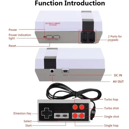 Consola retro de Nintendo